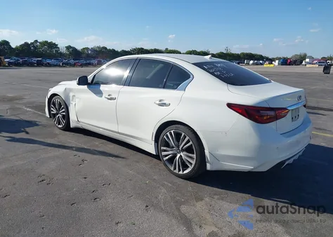 2020 Infiniti Q50 Sport z USA, uszkodzony, nr VIN JN1EV7AP5LM201548